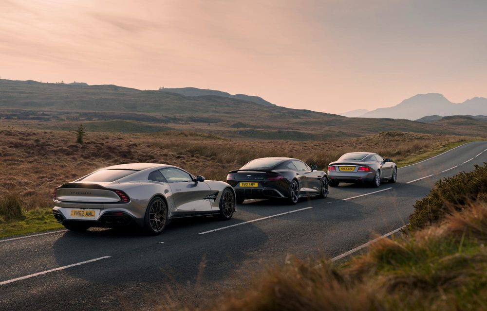 Aston Martin sărbătorește 25 de ani de la debutul lui Vanquish - Poza 7