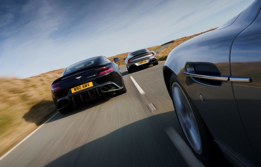Aston Martin sărbătorește 25 de ani de la debutul lui Vanquish - Poza 6
