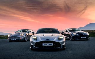 Aston Martin sărbătorește 25 de ani de la debutul lui Vanquish