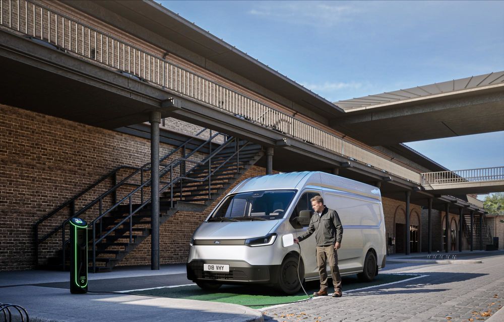 Noul Ford Transit City: utilitara exclusiv electrică are până la 254 kilometri autonomie - Poza 8 Noul Ford Transit City: utilitara exclusiv electrică are până la 254 kilometri autonomie - Poza 8