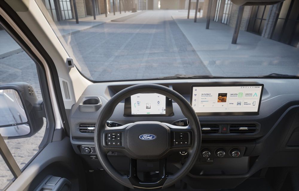 Noul Ford Transit City: utilitara exclusiv electrică are până la 254 kilometri autonomie - Poza 11 Noul Ford Transit City: utilitara exclusiv electrică are până la 254 kilometri autonomie - Poza 11