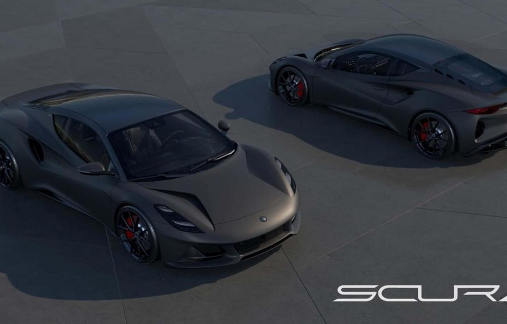 Lotus Emira Scura: ediție specială limitată inspirată de Exige Scura din 2009 - Poza 1