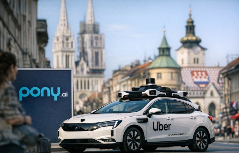 Uber, Pony.ai și Verne: colaborare pentru primele robotaxiuri în Europa - Poza 2