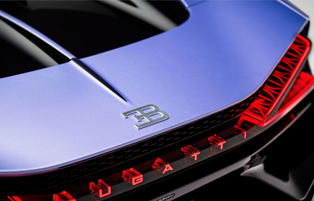 Noul Bugatti W16 Mistral „Caroline”: exemplar unicat, creat ca omagiu pentru fiica proprietarului - Poza 21