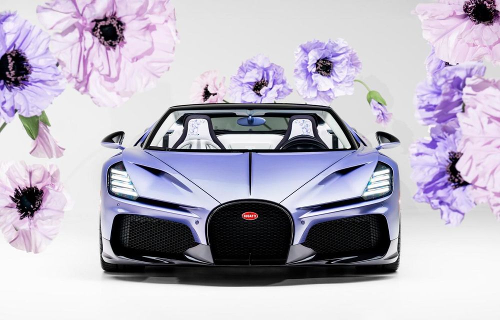 Noul Bugatti W16 Mistral „Caroline”: exemplar unicat, creat ca omagiu pentru fiica proprietarului - Poza 1