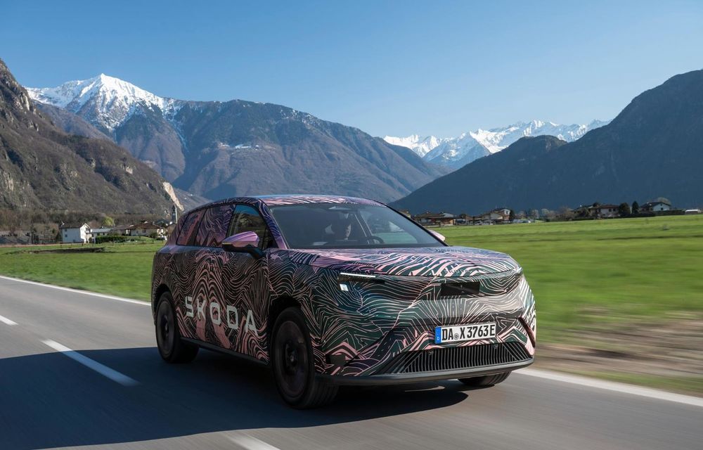 Primele informații despre noua Skoda Peaq: autonomie de peste 600 km - Poza 1