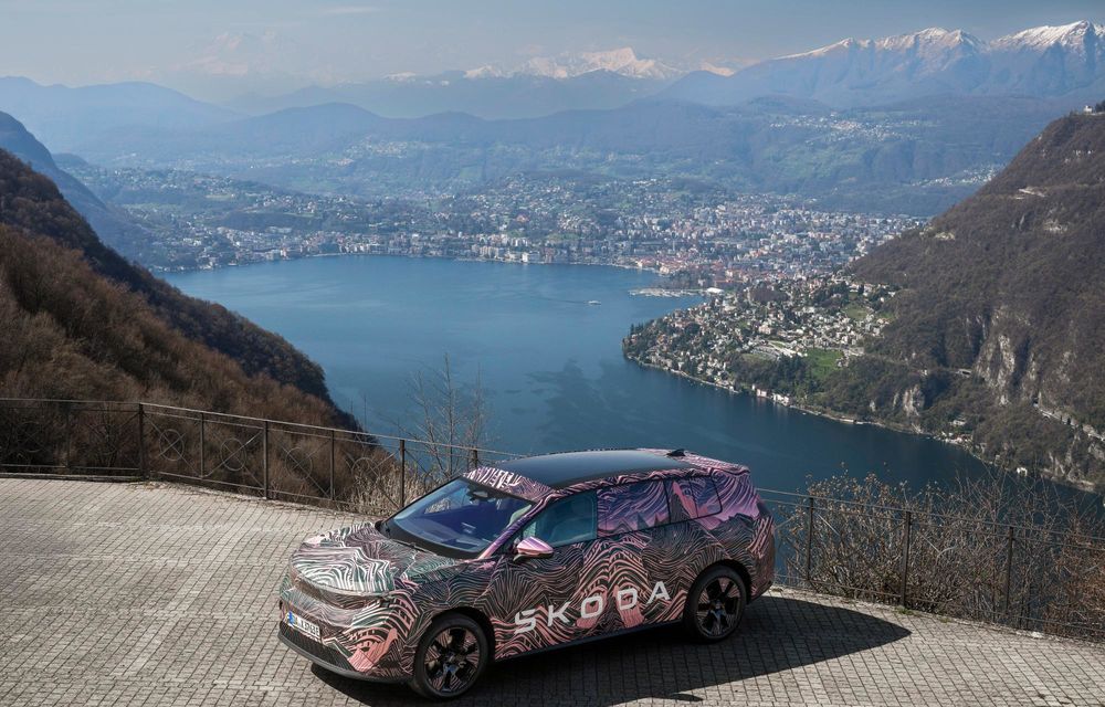 Primele informații despre noua Skoda Peaq: autonomie de peste 600 km - Poza 35