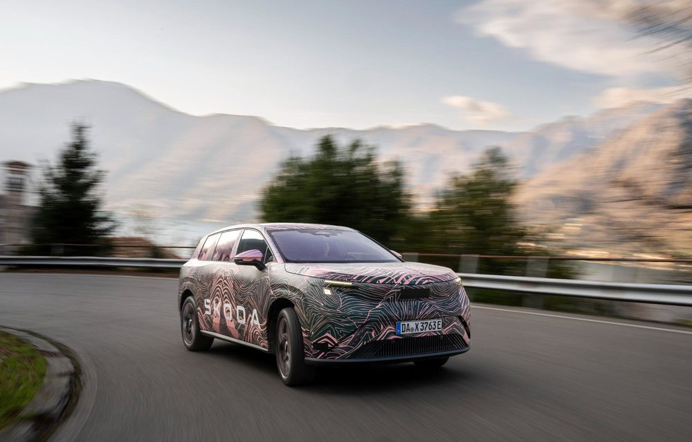Primele informații despre noua Skoda Peaq: autonomie de peste 600 km - Poza 6