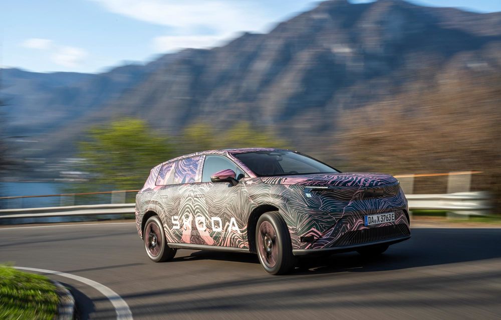 Primele informații despre noua Skoda Peaq: autonomie de peste 600 km - Poza 8