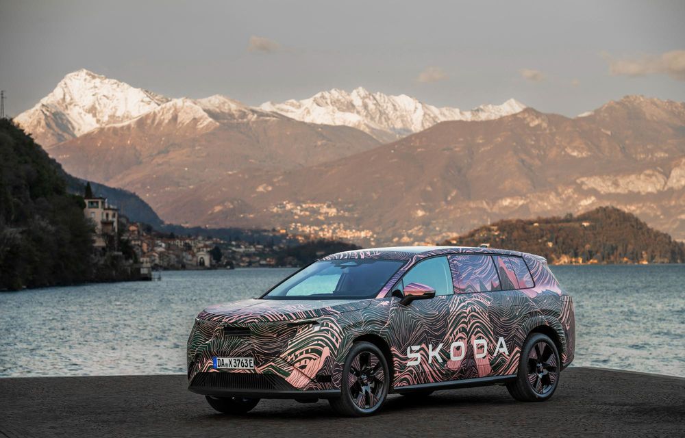 Primele informații despre noua Skoda Peaq: autonomie de peste 600 km - Poza 13