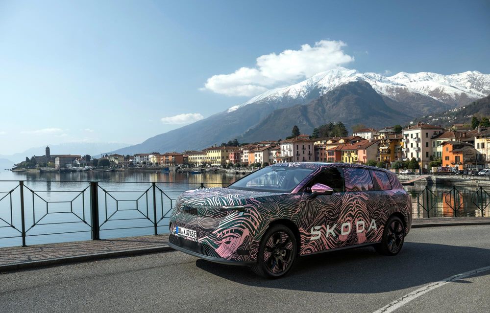 Primele informații despre noua Skoda Peaq: autonomie de peste 600 km - Poza 31