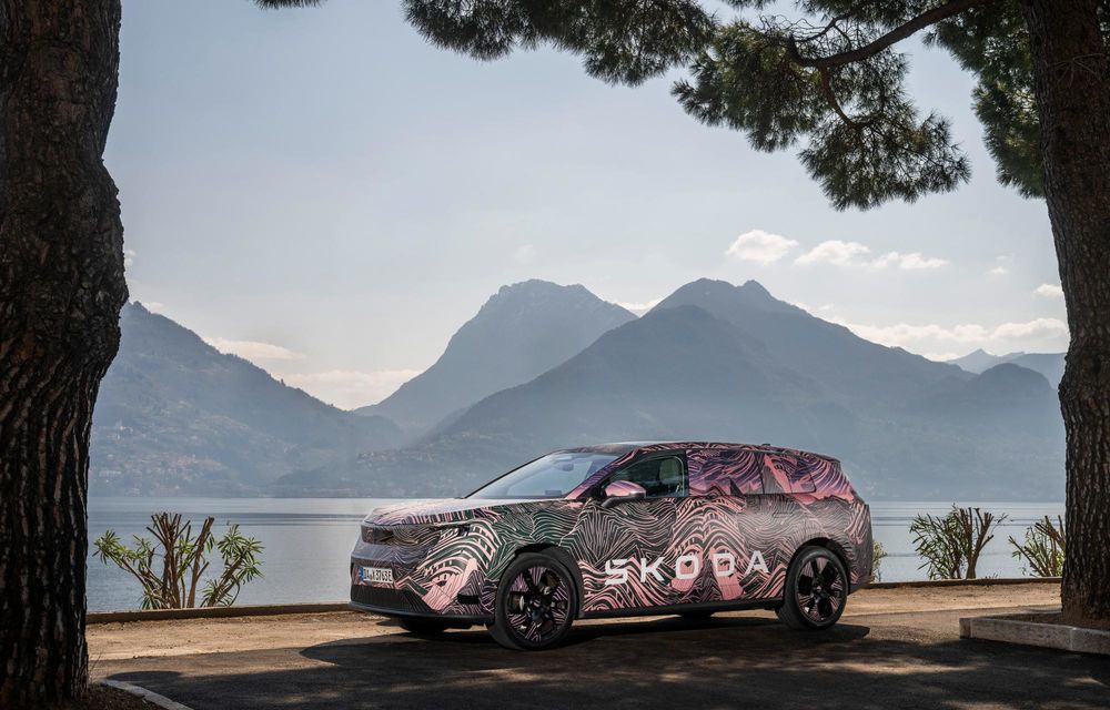 Primele informații despre noua Skoda Peaq: autonomie de peste 600 km - Poza 33