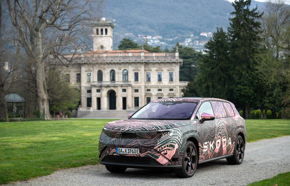 Primele informații despre noua Skoda Peaq: autonomie de peste 600 km - Poza 36