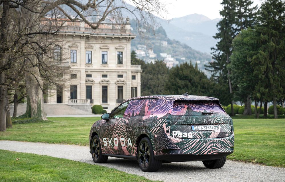 Primele informații despre noua Skoda Peaq: autonomie de peste 600 km - Poza 38