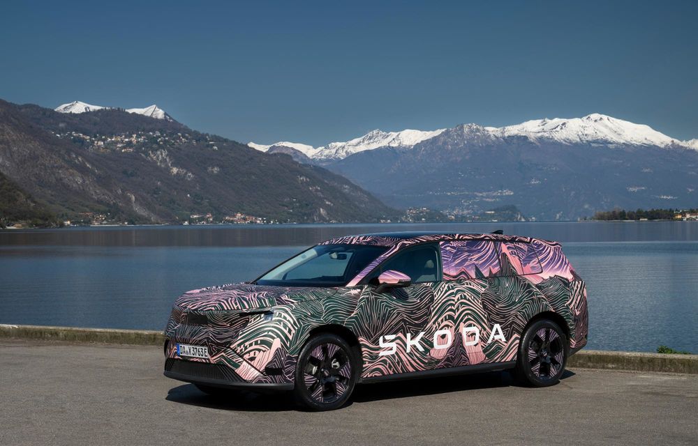 Primele informații despre noua Skoda Peaq: autonomie de peste 600 km - Poza 41