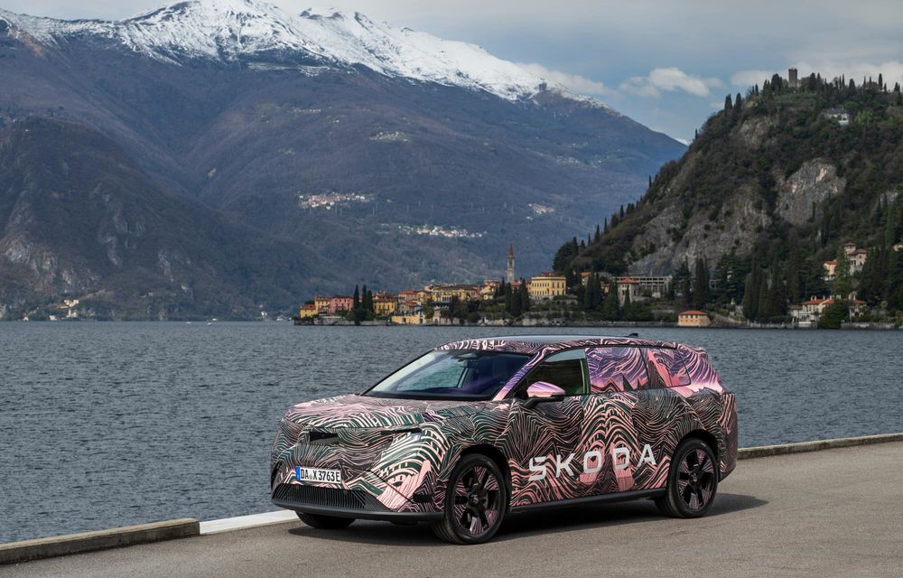 Primele informații despre noua Skoda Peaq: autonomie de peste 600 km - Poza 44
