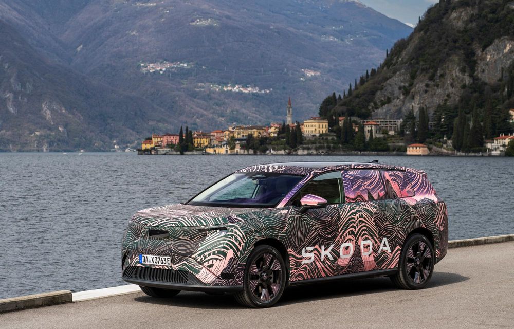 Primele informații despre noua Skoda Peaq: autonomie de peste 600 km - Poza 45