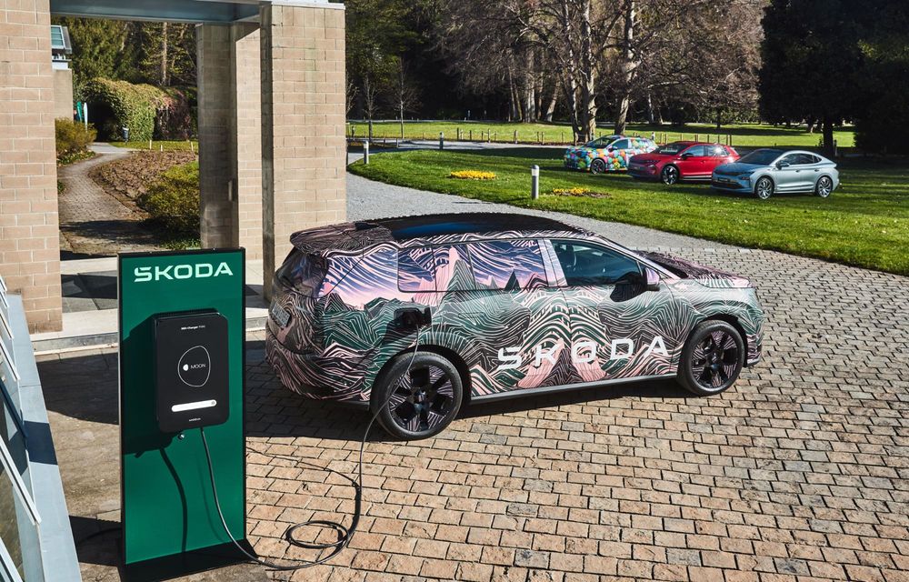 Primele informații despre noua Skoda Peaq: autonomie de peste 600 km - Poza 48