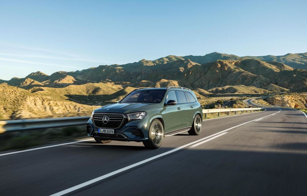 Noul Mercedes-Benz GLS facelift: design revizuit și motoare mild-hybrid mai puternice - Poza 1 Noul Mercedes-Benz GLS facelift: design revizuit și motoare mild-hybrid mai puternice - Poza 1