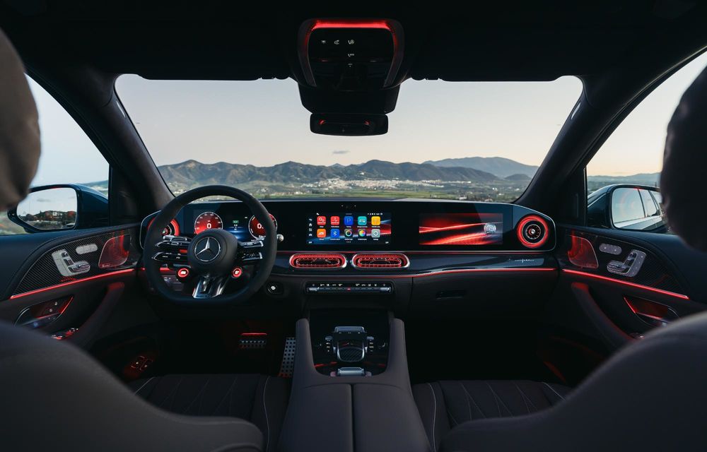 Noile Mercedes-Benz GLE și GLE Coupe facelift: versiune de top PHEV cu 585 CP - Poza 19