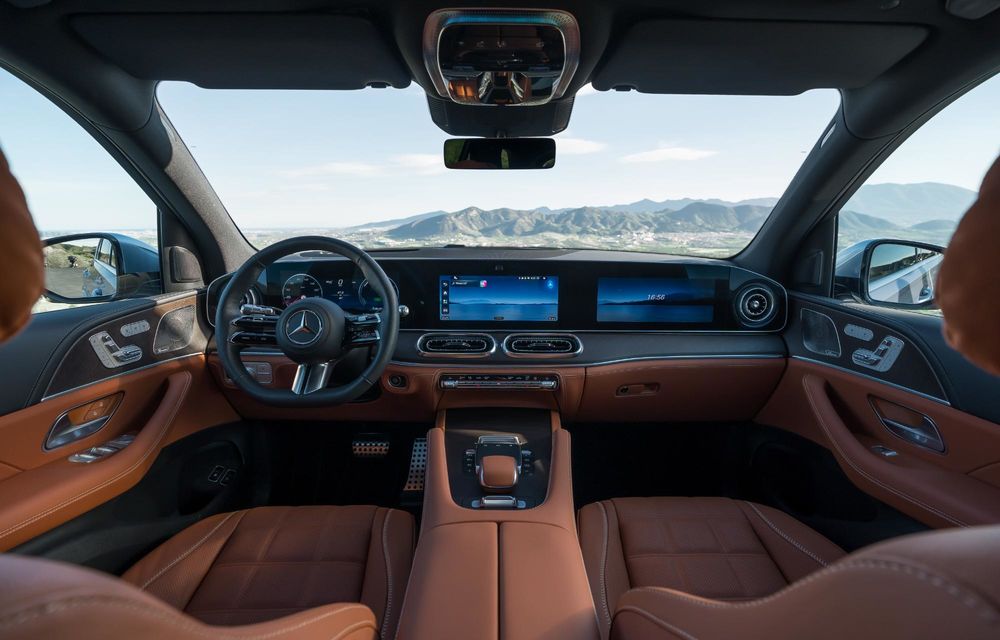 Noile Mercedes-Benz GLE și GLE Coupe facelift: versiune de top PHEV cu 585 CP - Poza 48