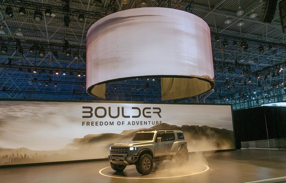 Noul concept Hyundai Boulder anunță un viitor rival pentru Mercedes-Benz Clasa G - Poza 14