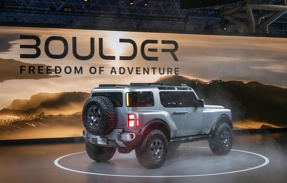 Noul concept Hyundai Boulder anunță un viitor rival pentru Mercedes-Benz Clasa G - Poza 16