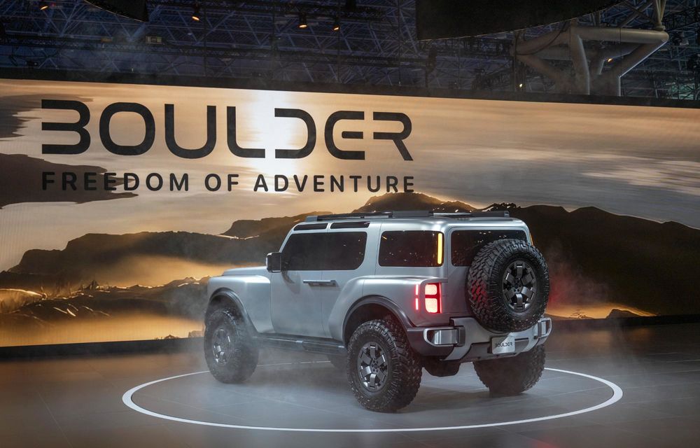 Noul concept Hyundai Boulder anunță un viitor rival pentru Mercedes-Benz Clasa G - Poza 17