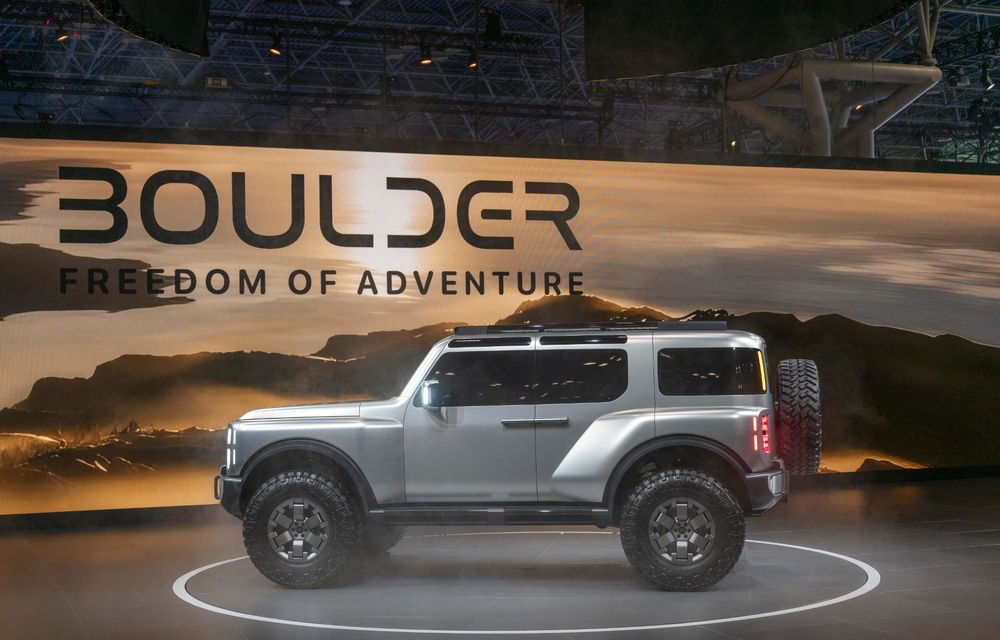 Noul concept Hyundai Boulder anunță un viitor rival pentru Mercedes-Benz Clasa G - Poza 18