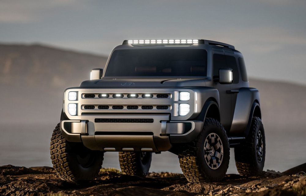 Noul concept Hyundai Boulder anunță un viitor rival pentru Mercedes-Benz Clasa G - Poza 2