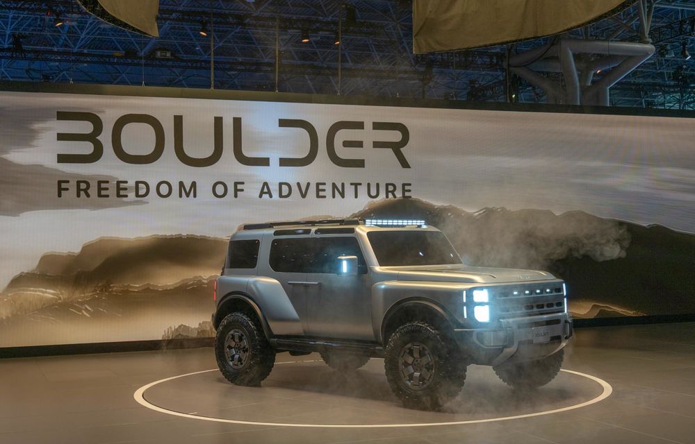 Noul concept Hyundai Boulder anunță un viitor rival pentru Mercedes-Benz Clasa G - Poza 7