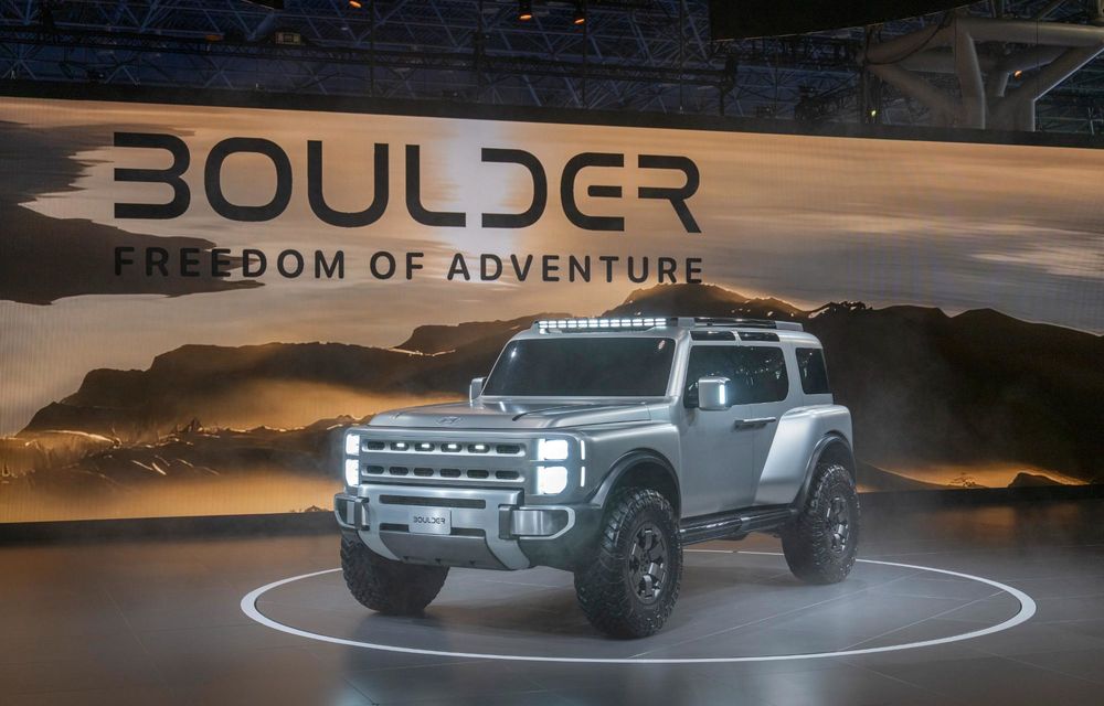 Noul concept Hyundai Boulder anunță un viitor rival pentru Mercedes-Benz Clasa G - Poza 8