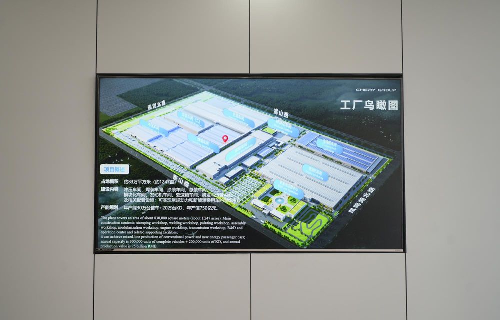 REPORTAJ: Am vizitat uzina Chery din China. Locul unde se asamblează Tiggo 8 și 9 - Poza 72