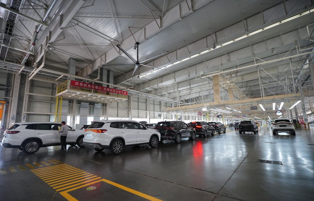 REPORTAJ: Am vizitat uzina Chery din China. Locul unde se asamblează Tiggo 8 și 9 - Poza 40