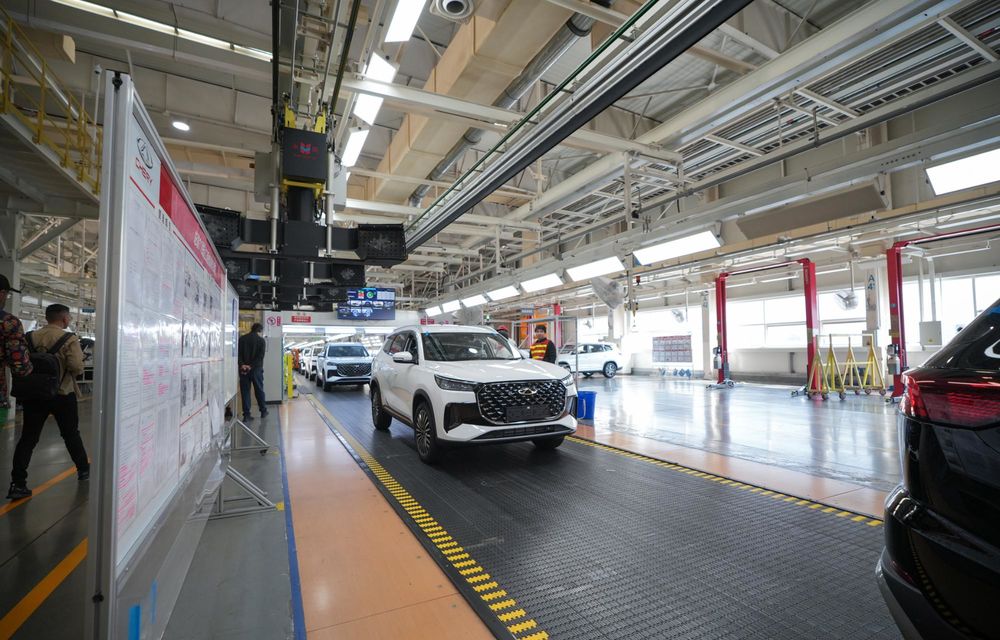 REPORTAJ: Am vizitat uzina Chery din China. Locul unde se asamblează Tiggo 8 și 9 - Poza 41