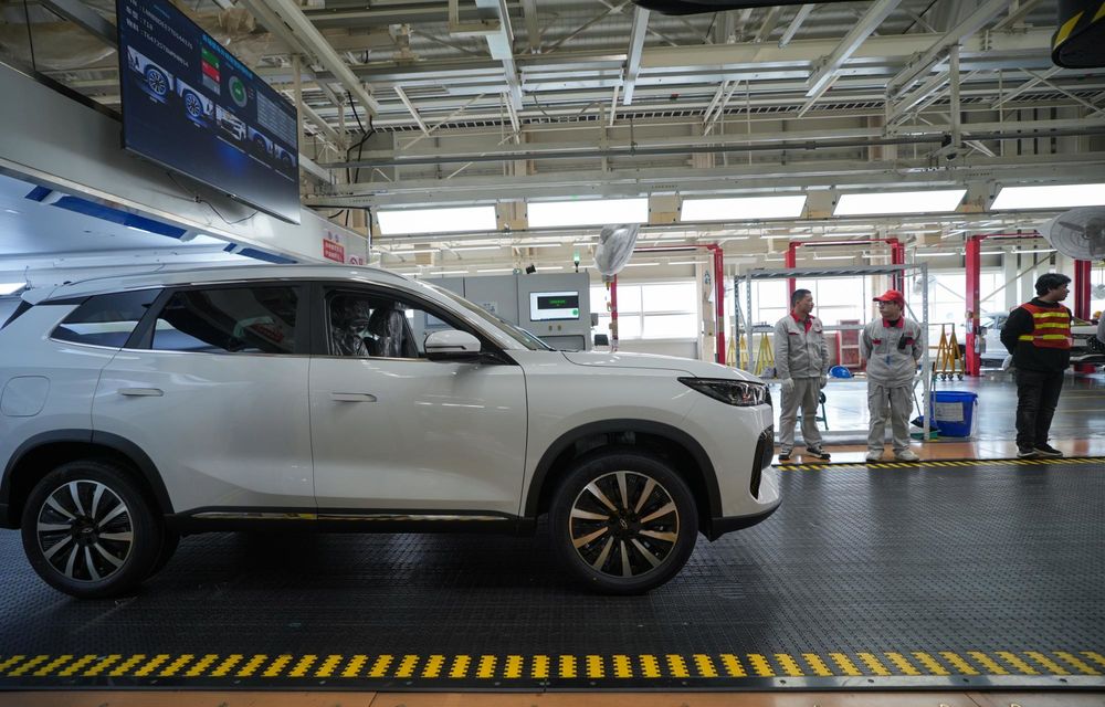 REPORTAJ: Am vizitat uzina Chery din China. Locul unde se asamblează Tiggo 8 și 9 - Poza 42
