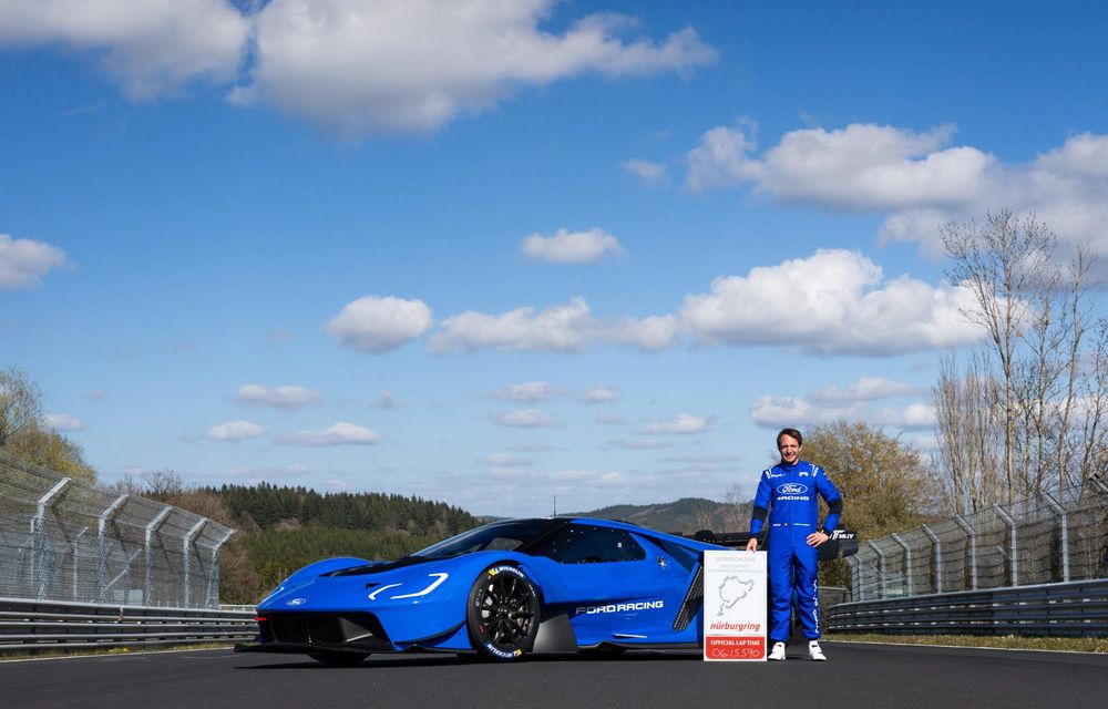 RECORD: Ford GT Mk IV este cel mai rapid model american de pe Nurburgring - Poza 8