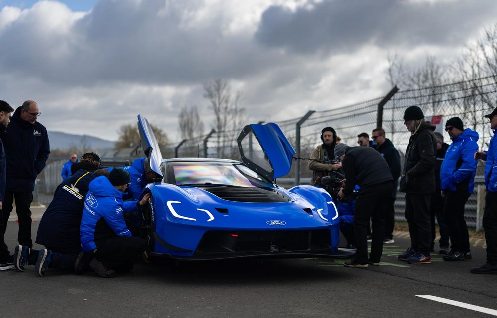 RECORD: Ford GT Mk IV este cel mai rapid model american de pe Nurburgring - Poza 14