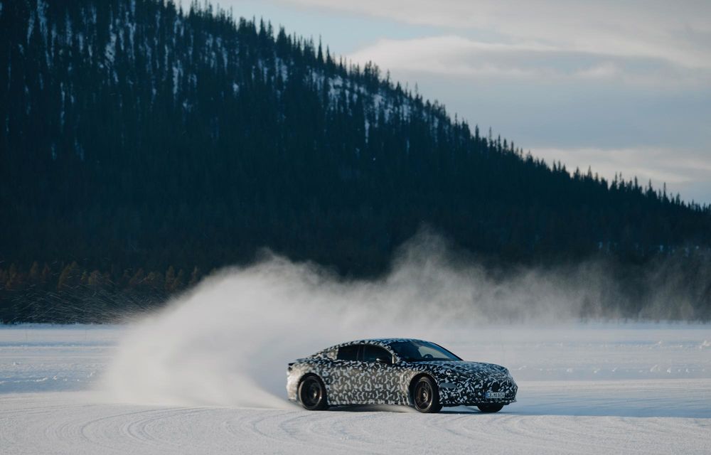 Imagini noi cu viitorul Mercedes-AMG GT 4-Door Coupe: sunet fals de motor V8 - Poza 2