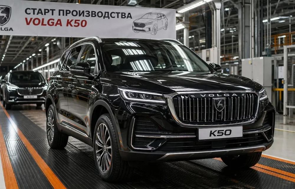 Rușii readuc la viață Volga: modele chinezești construite într-o fostă fabrică Volkswagen - Poza 4