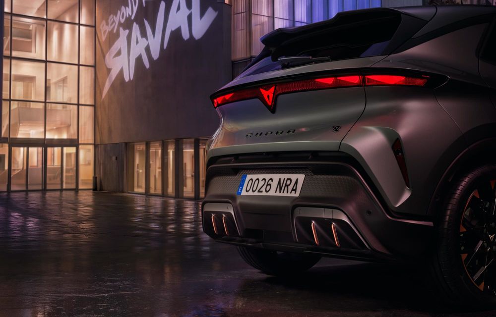 Noua Cupra Raval: cea mai accesibilă electrică a mărcii are până la 226 CP - Poza 6