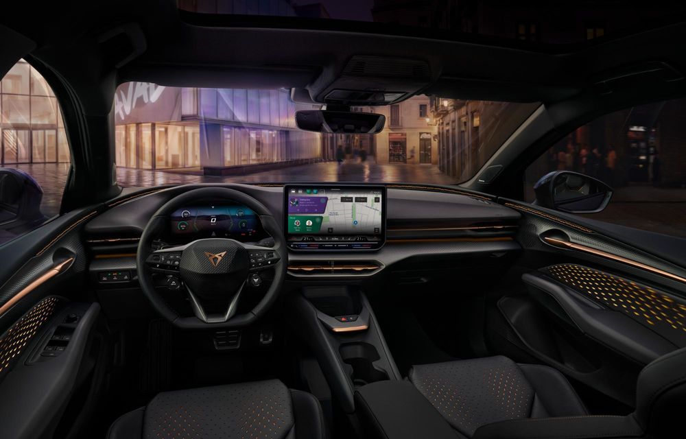 Noua Cupra Raval: cea mai accesibilă electrică a mărcii are până la 226 CP - Poza 9