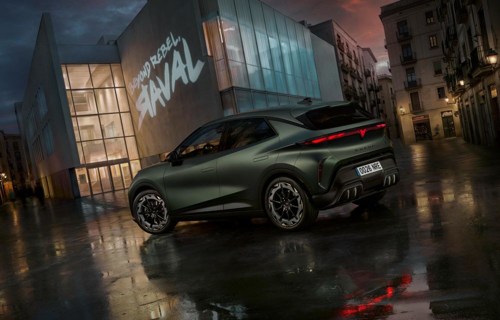 Noua Cupra Raval: cea mai accesibilă electrică a mărcii are până la 226 CP - Poza 18