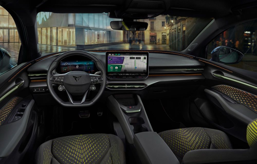 Noua Cupra Raval: cea mai accesibilă electrică a mărcii are până la 226 CP - Poza 20