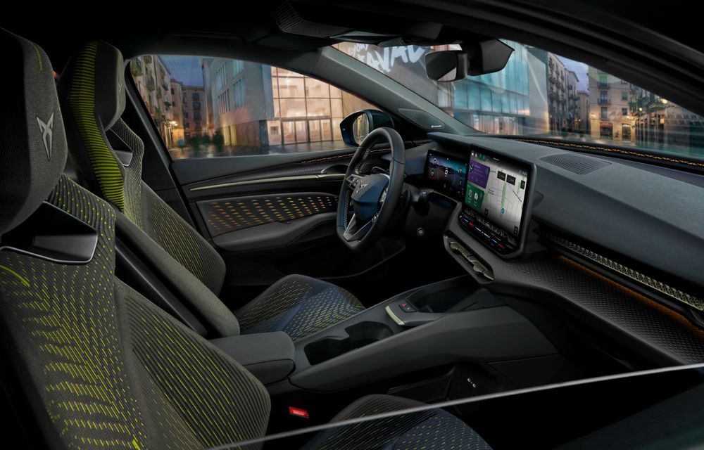 Noua Cupra Raval: cea mai accesibilă electrică a mărcii are până la 226 CP - Poza 25