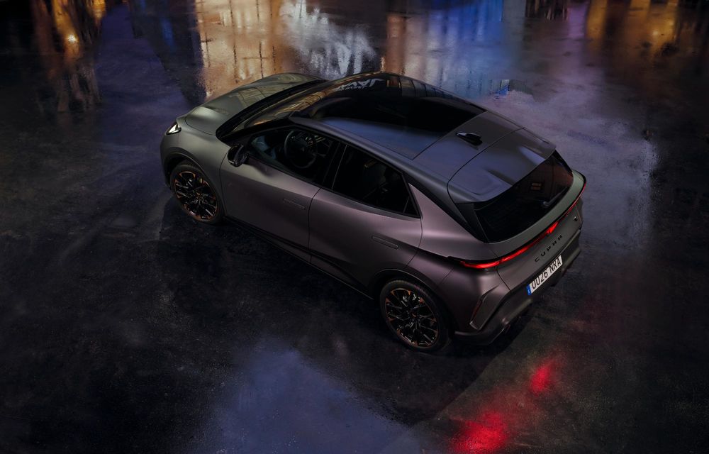 Noua Cupra Raval: cea mai accesibilă electrică a mărcii are până la 226 CP - Poza 4