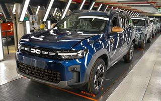 Producția auto din România a scăzut în luna martie