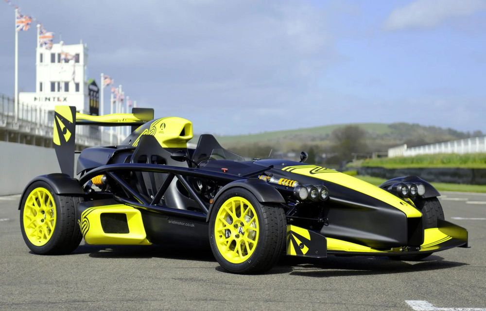 Ariel Atom 4RR: cel mai puternic model din istoria companiei - Poza 3