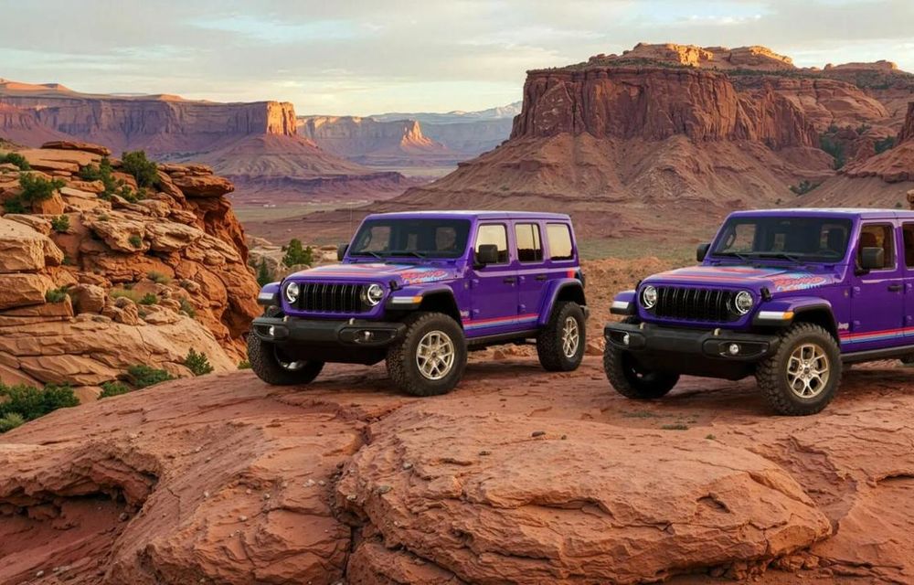 Jeep lansează ediția Rewind: Wrangler și Gladiator primesc un design retro - Poza 1