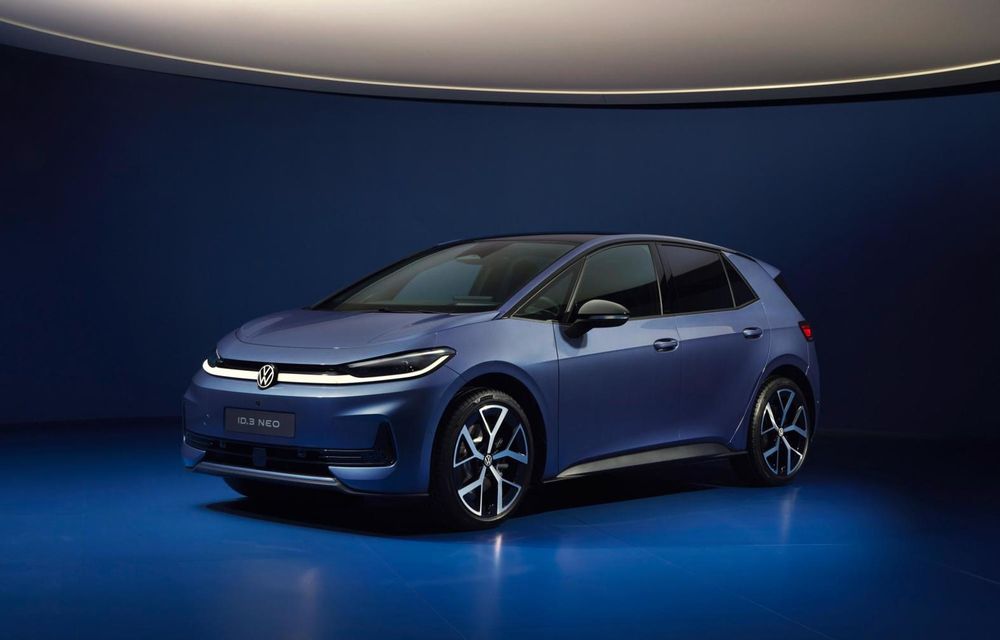 Noul Volkswagen ID.3 Neo: autonomie mai mare și butoane fizice în habitaclu - Poza 1 Noul Volkswagen ID.3 Neo: autonomie mai mare și butoane fizice în habitaclu - Poza 1